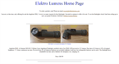 Desktop Screenshot of elektrolumens.com